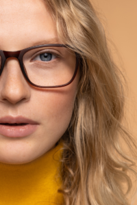 cara redonda gafas