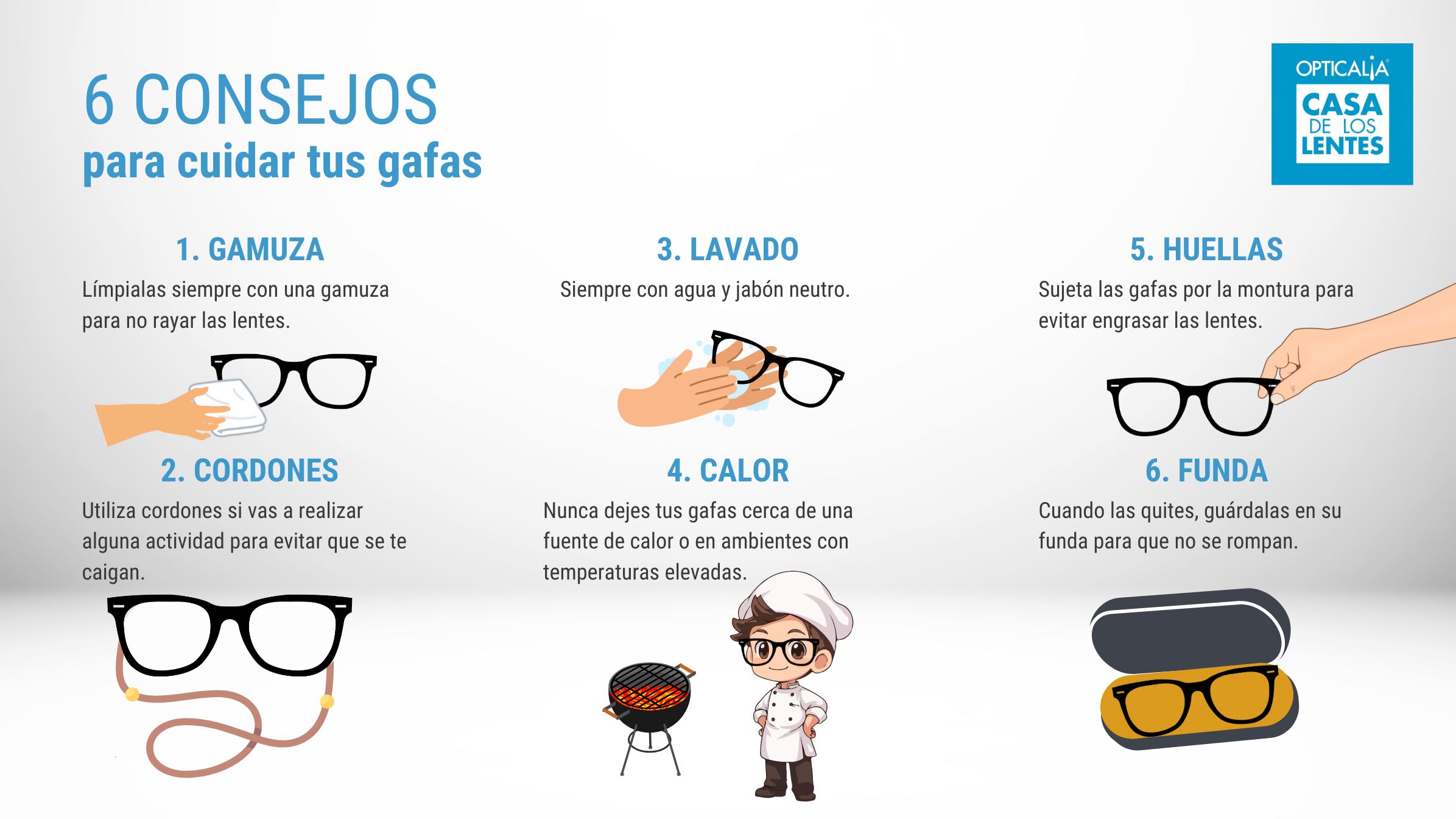 Cuidado gafas